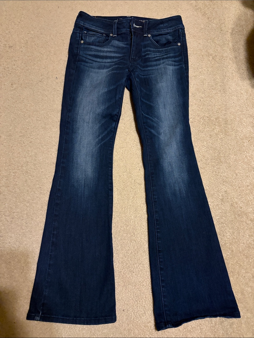 American Eagle Dark Blue Women's Bootcut Jeans
